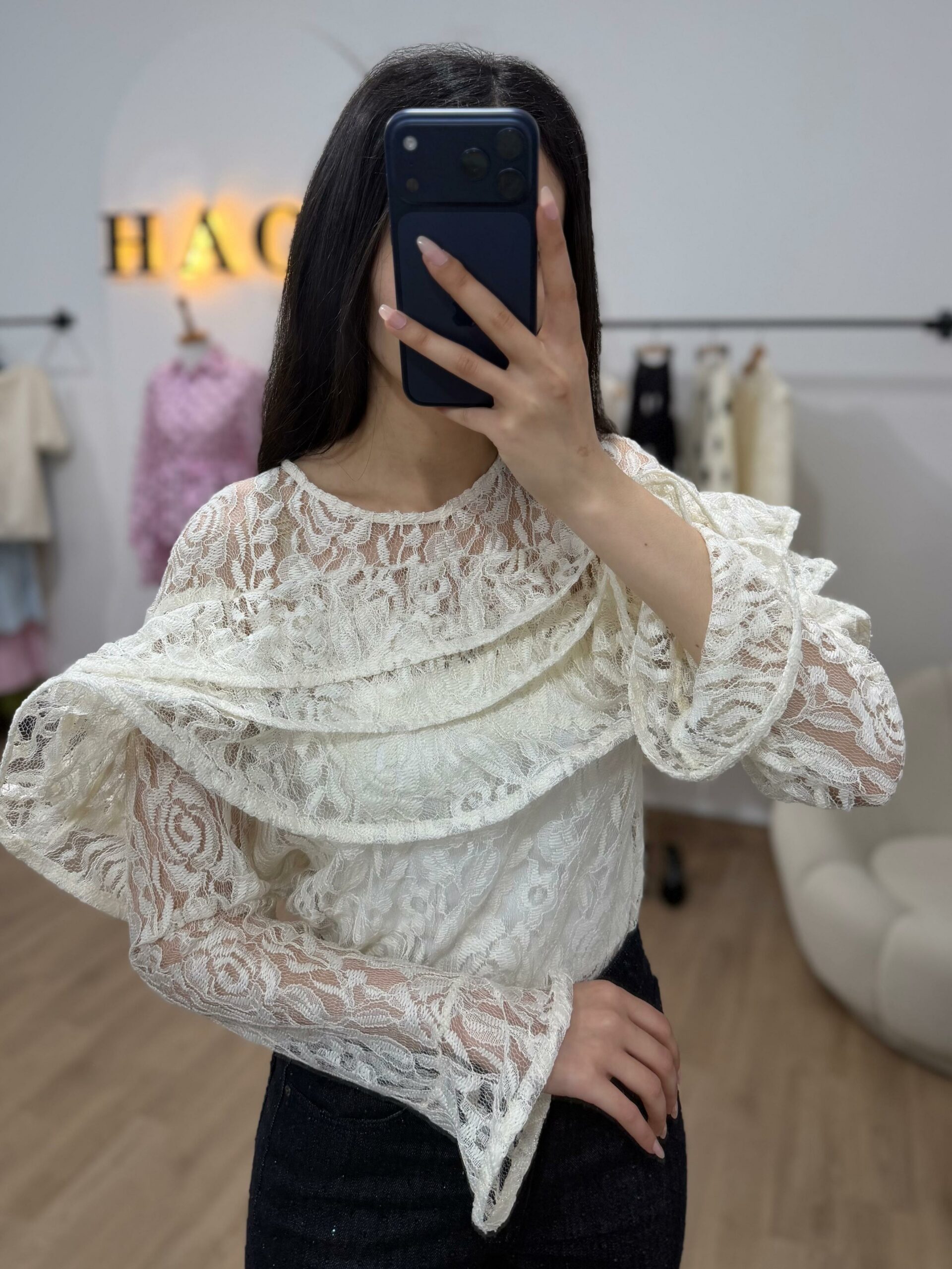 Chemise Bella Dentelle – Image 3
