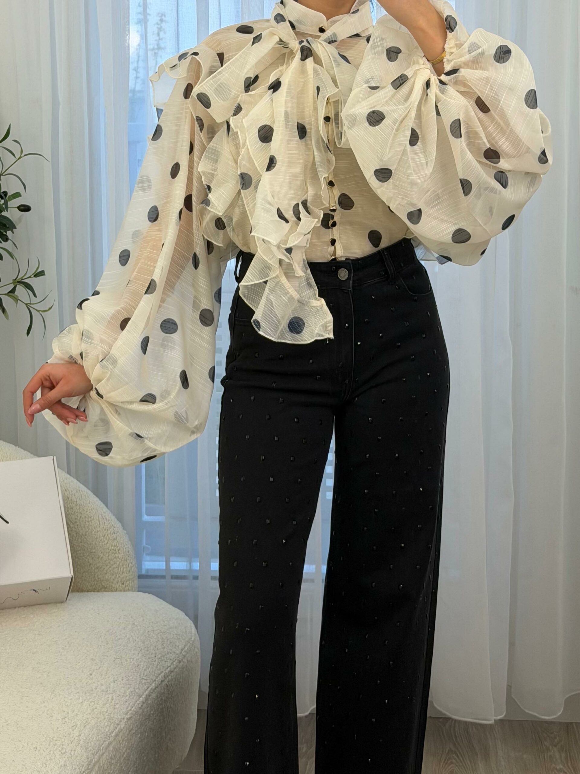 Chemise Black Dot – Image 3