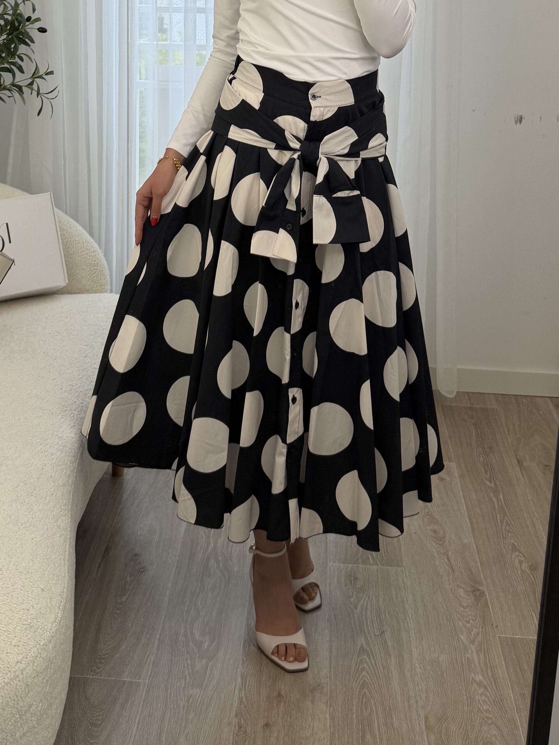 Jupe Pois Couture