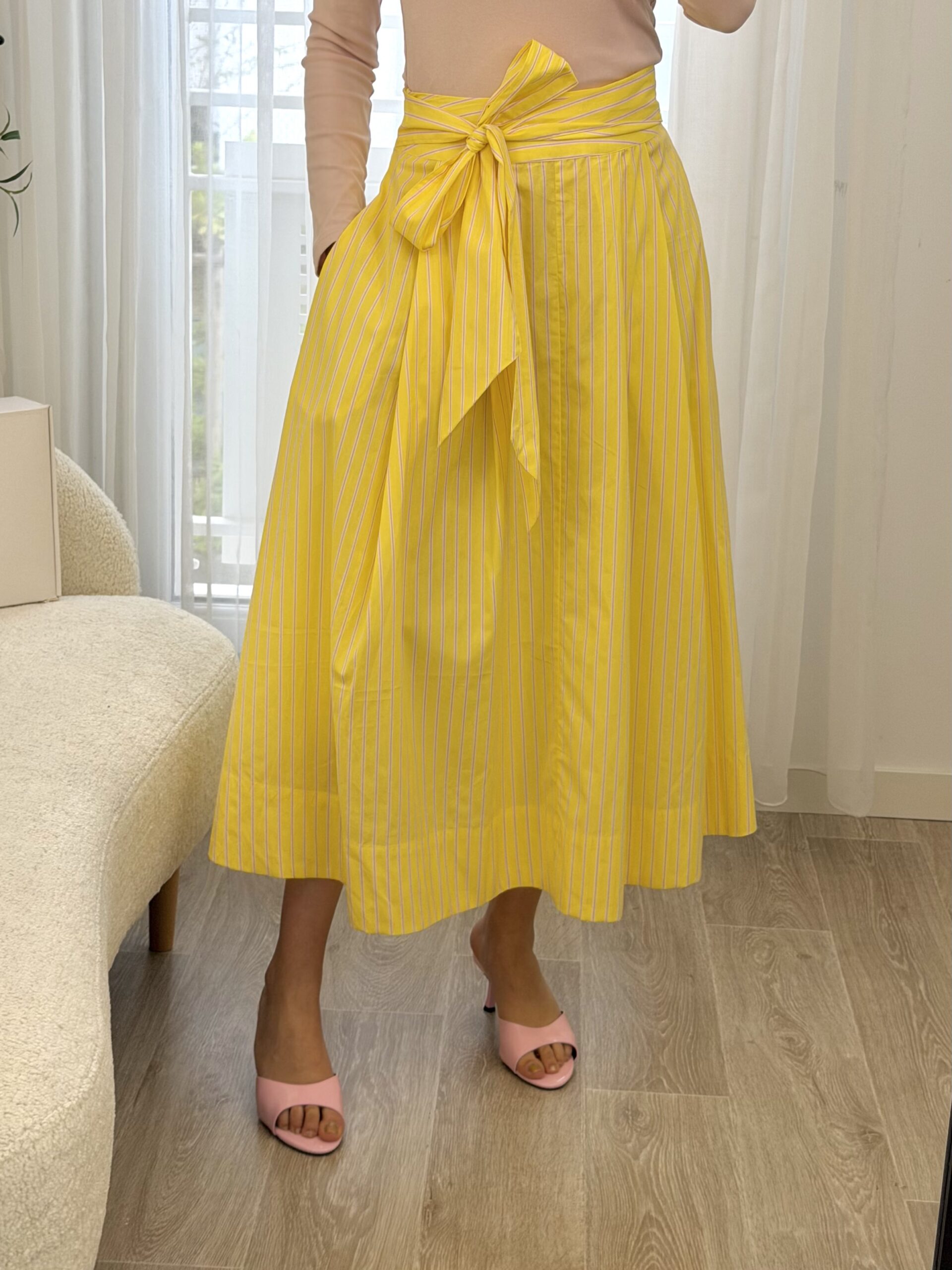 Jupe Soleil Rayée
