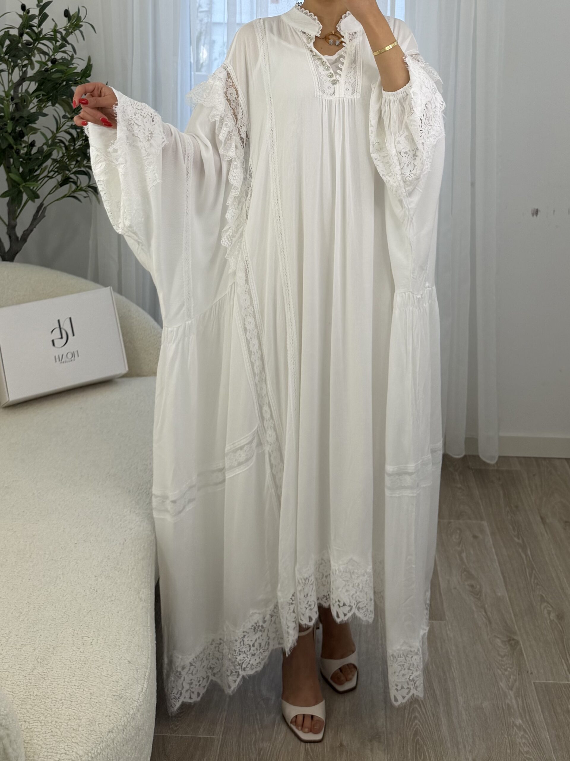 Robe Bohème Ivoire – Image 5