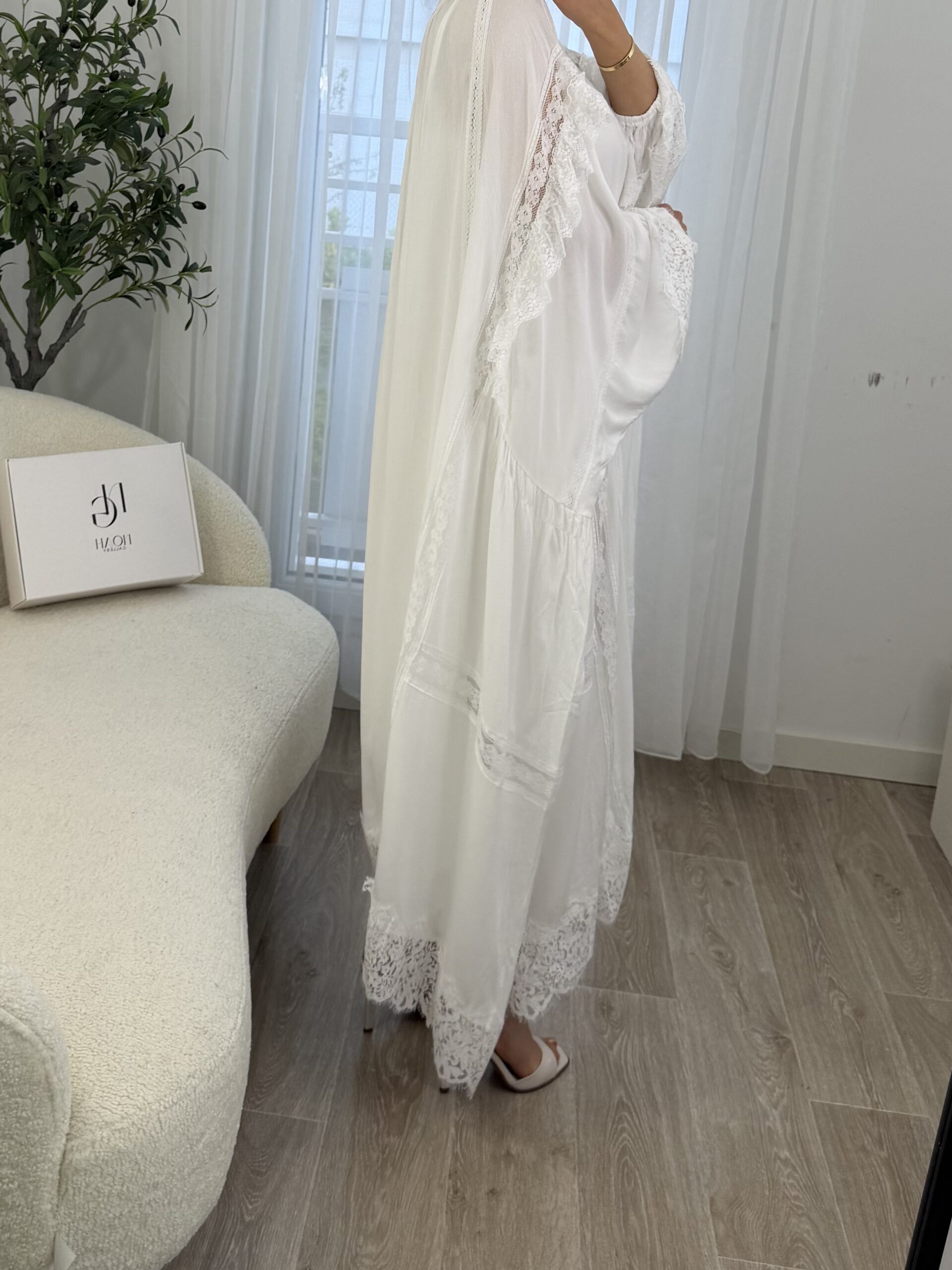Robe Bohème Ivoire – Image 3