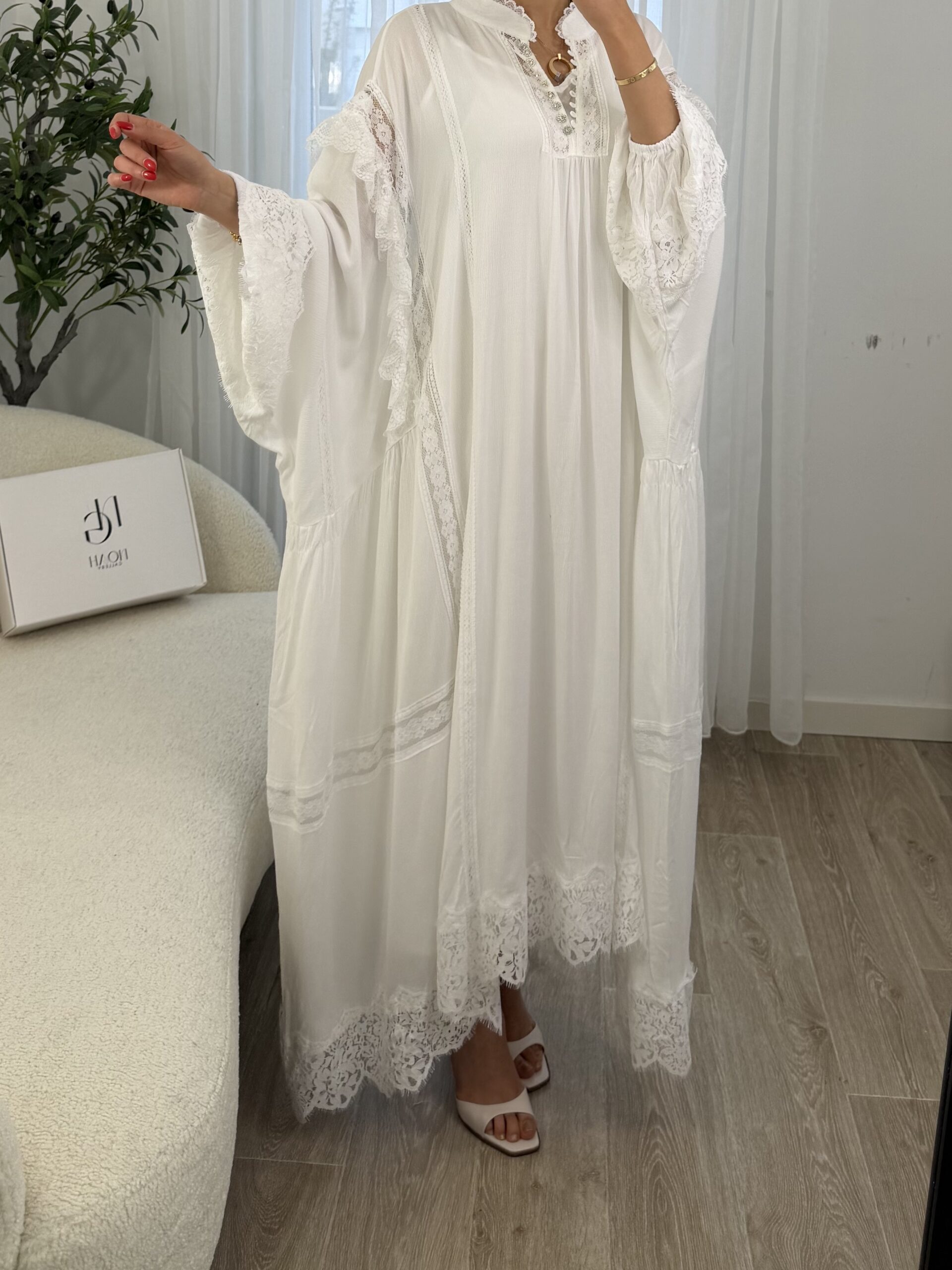 Robe Bohème Ivoire