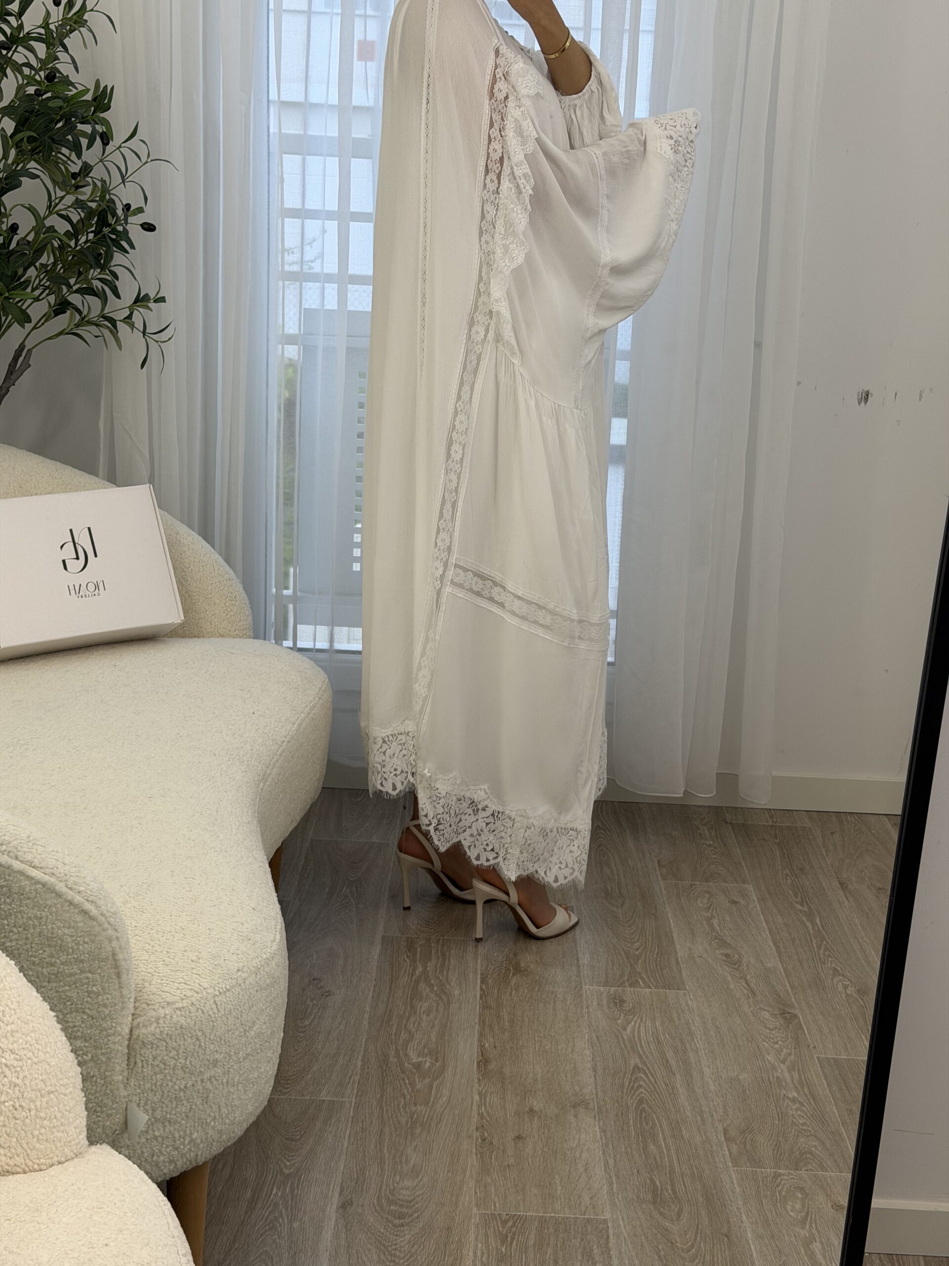 Robe Bohème Ivoire – Image 7