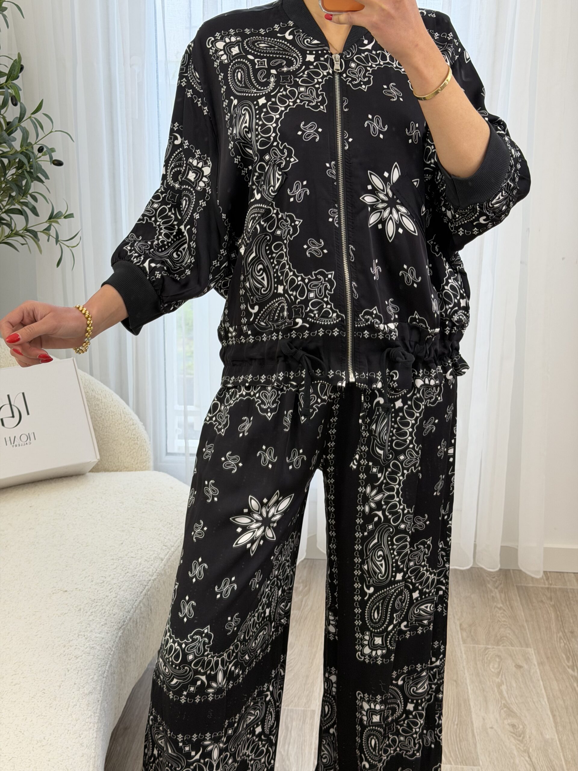 Ensemble Bandana Noir – Image 5
