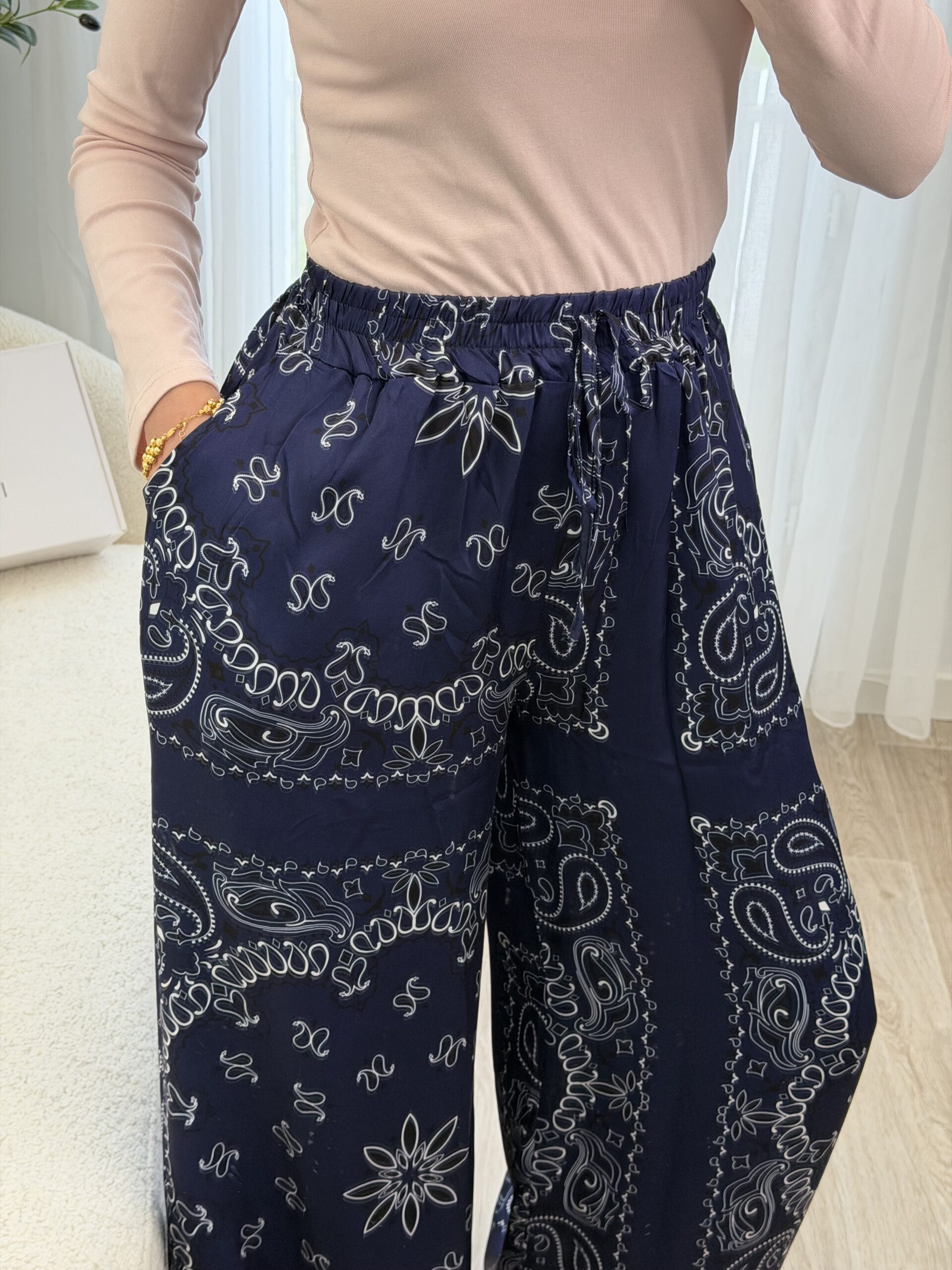 Pantalon Bandana Marine – Image 5