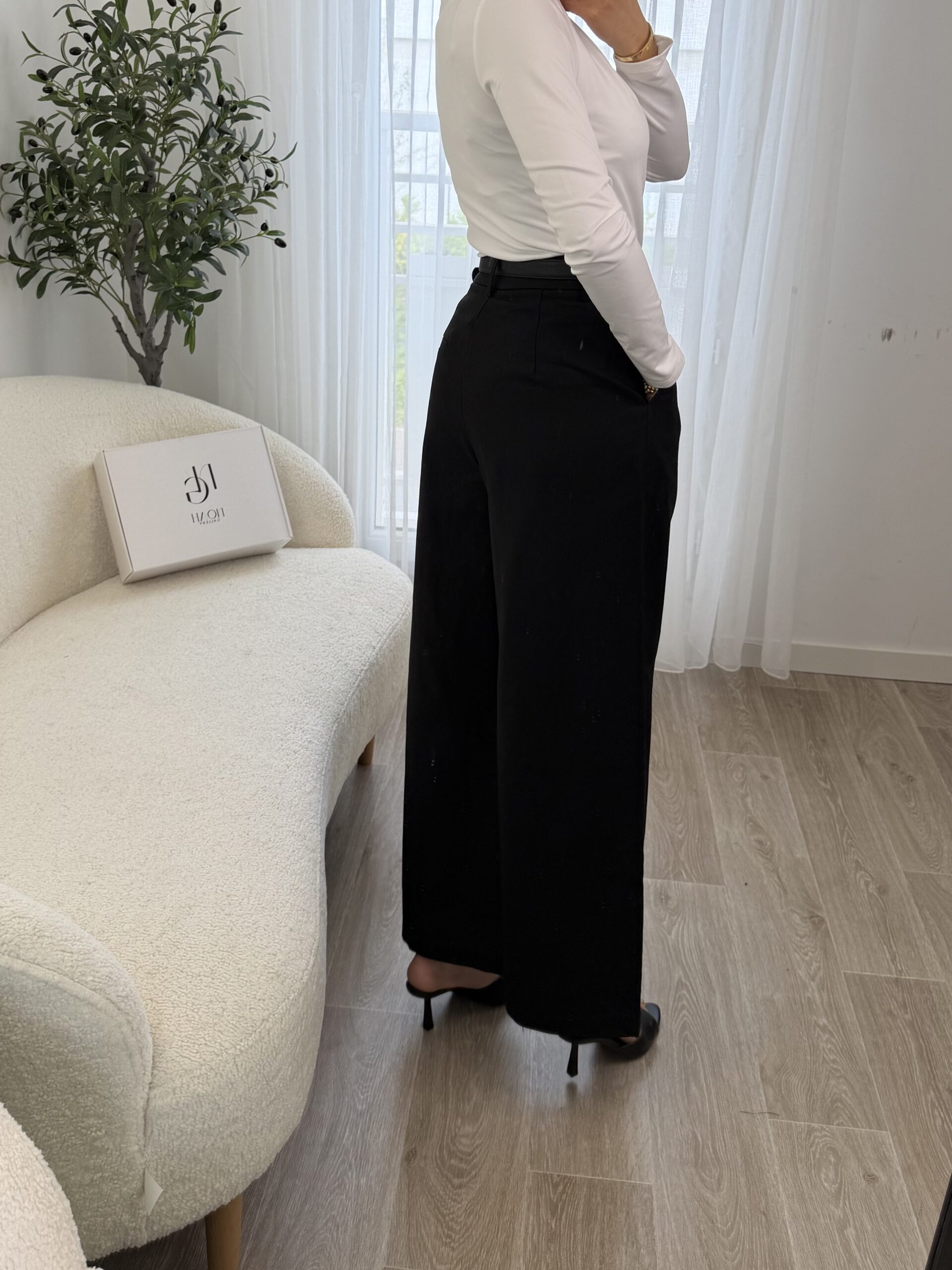 Pantalon Noir Léger – Image 5