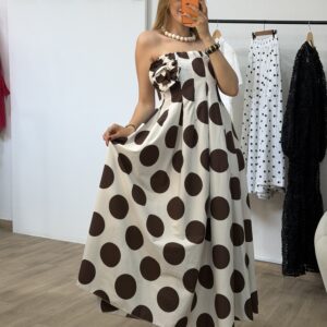 Robe Pois Chocolat