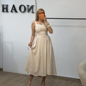 Robe Pois Élégance