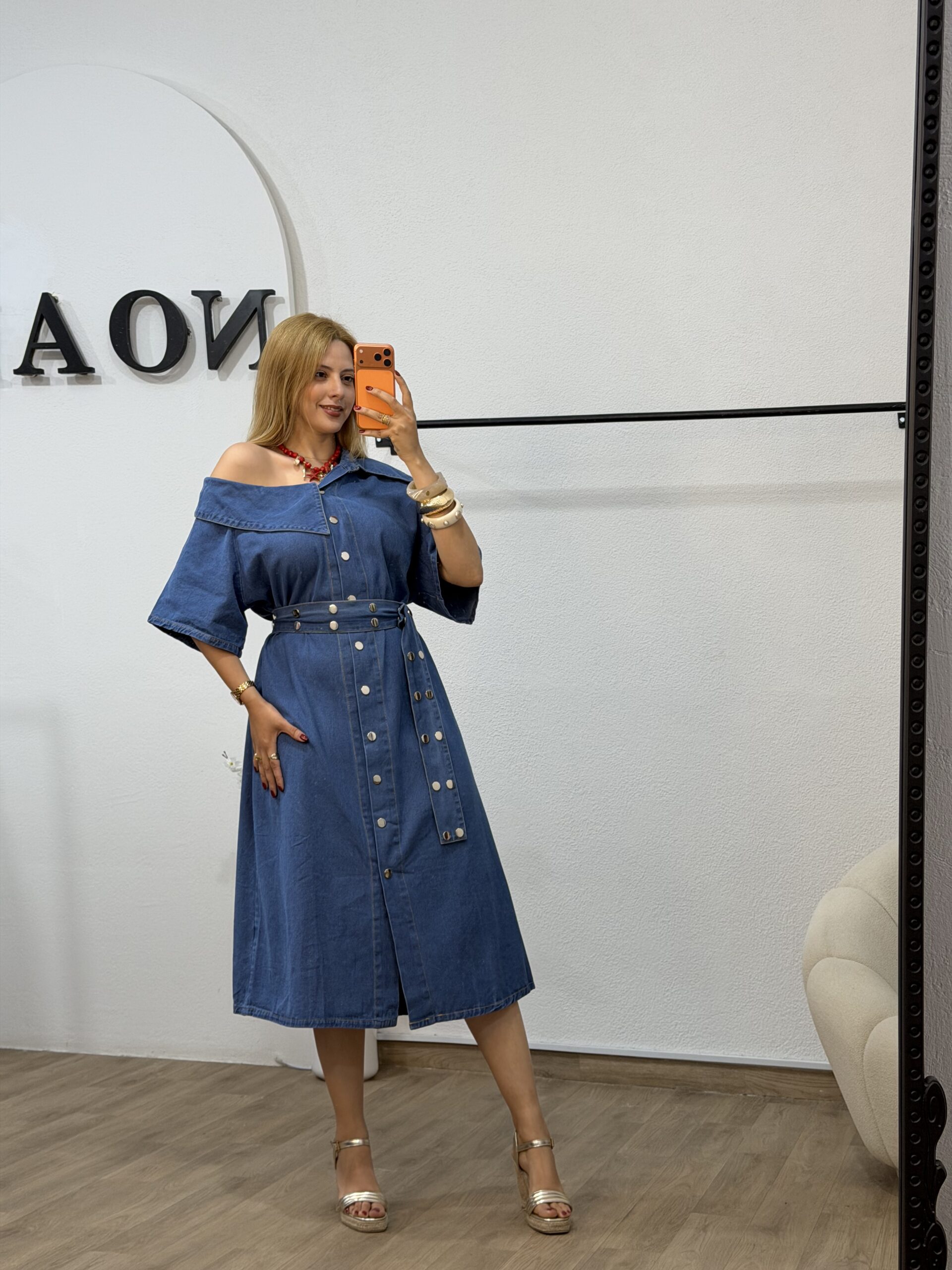 Robe Denim Chic
