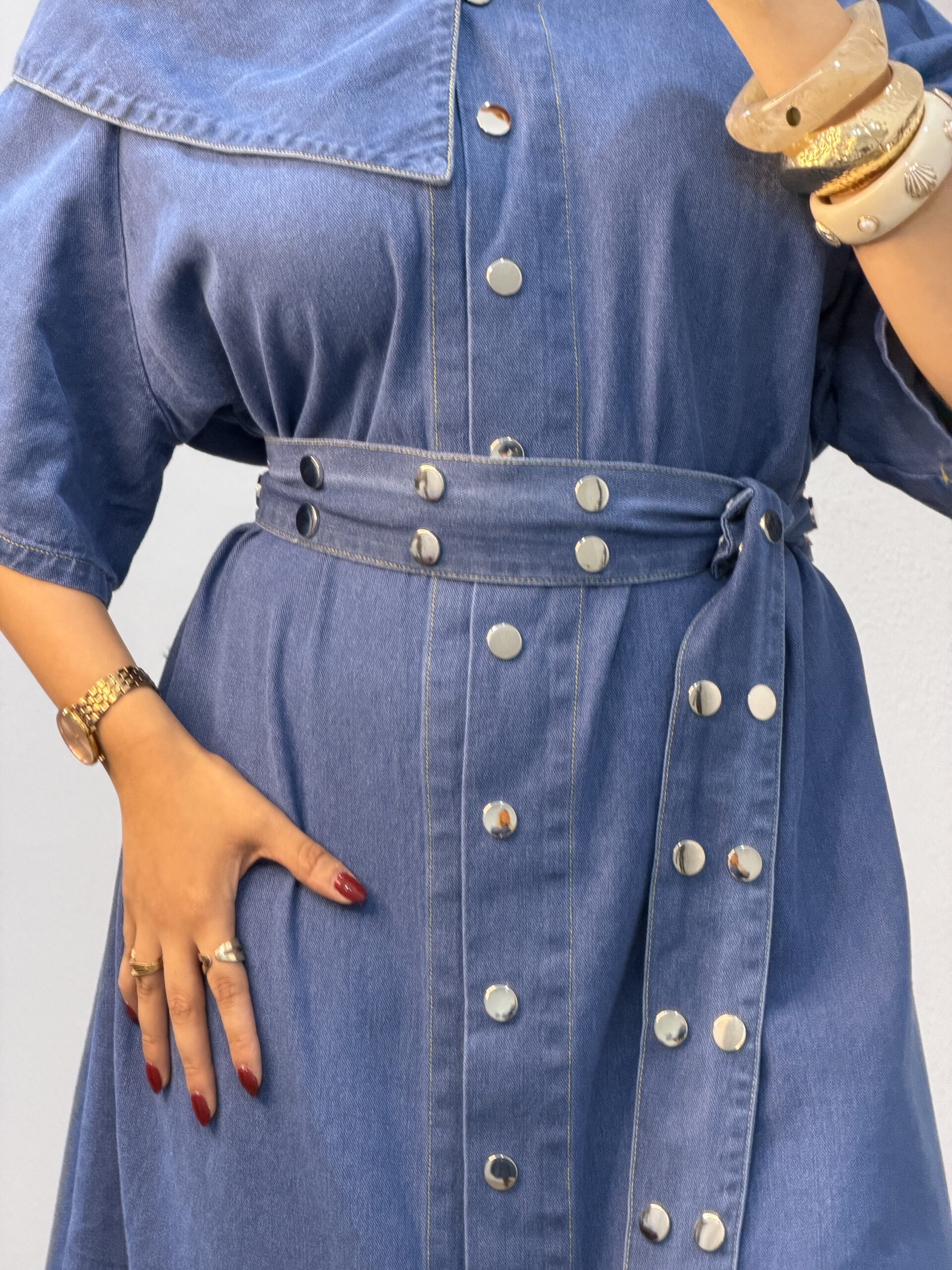 Robe Denim Chic – Image 2