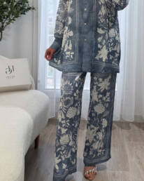 Ensemble Bleu Fleur - Noah