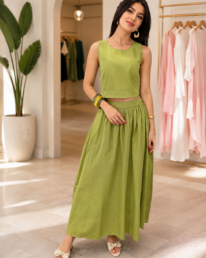 Ensemble Vert Olive - Noah