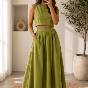 Ensemble Vert Olive