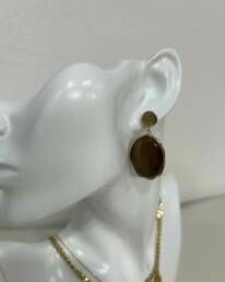 Boucles Ambre Doré - Noah