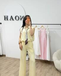 Ensemble Solène Jaune Pastel - Noah