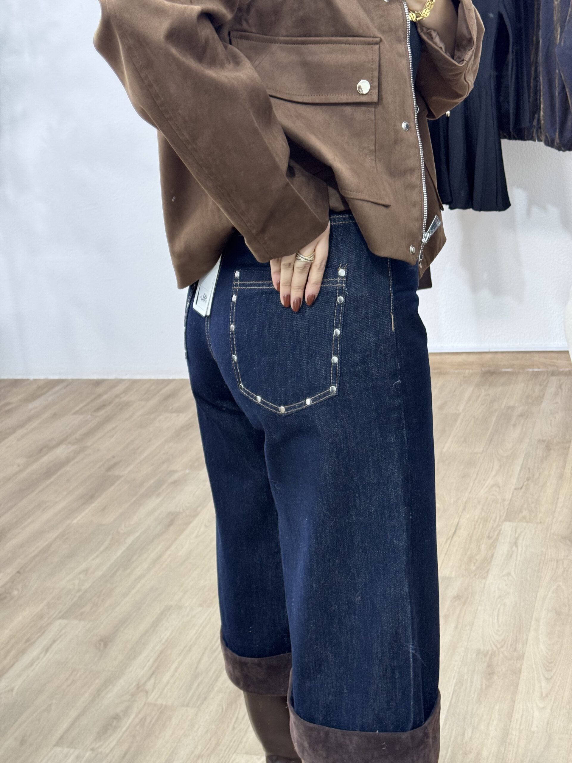 Bermuda Denim Rivets - Noah