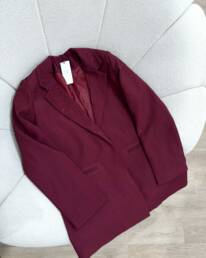 Blazer Bordeaux Avec Strass - Noah