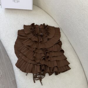 Top Volants Chocolat