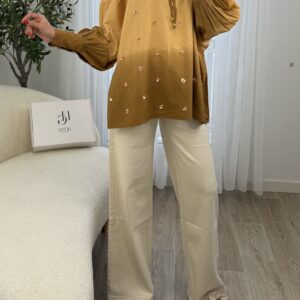 Chemise Miel Brodée