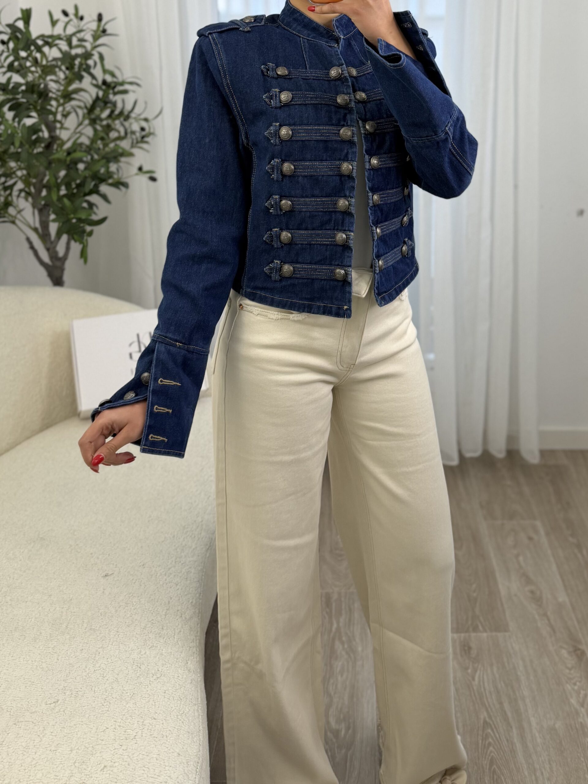 Veste Denim Élégance – Image 3