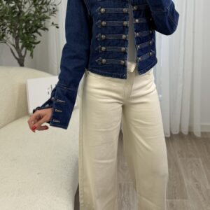 Veste Denim Élégance