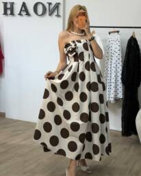 Robe Pois Chocolat - Robes - Noah