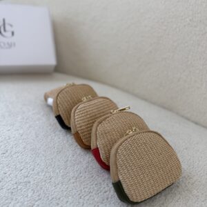 Pochette Raphia Élégance