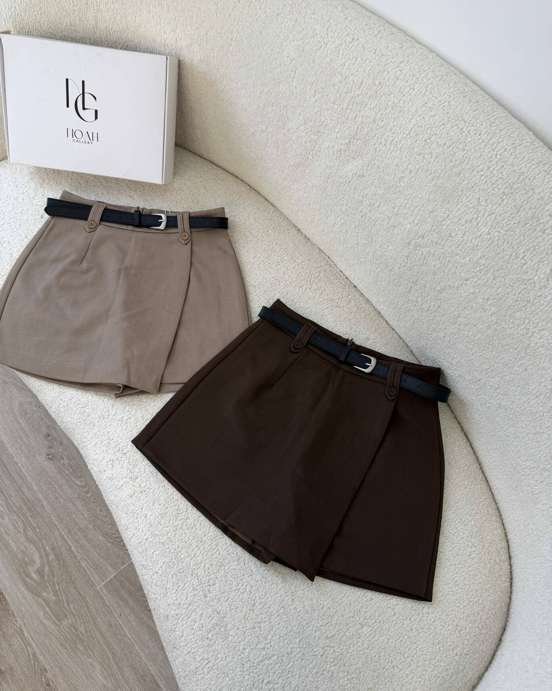 Short Tailleur Chic Ceinturé - Noah