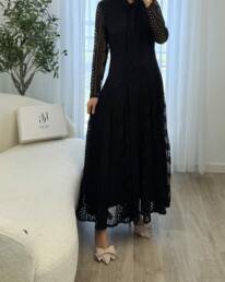 Robe Élégance Dentelle Noire - Robes - Noah