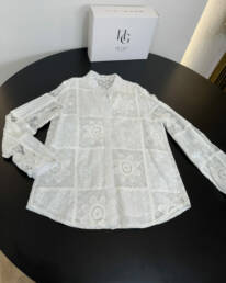 Chemise Blanche en Broderie - Noah