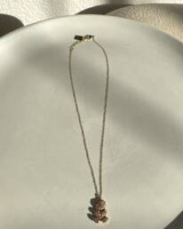 Collier Ours Rose - Noah