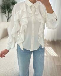 Chemise Blanche Poésie - Noah