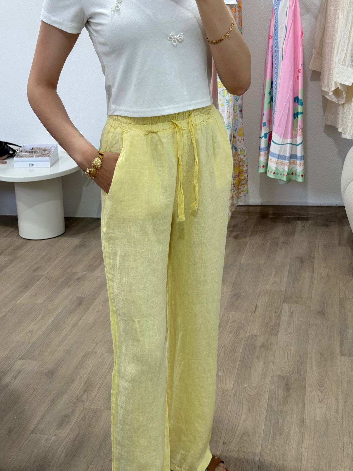 Pantalon Lin Évasion - Noah