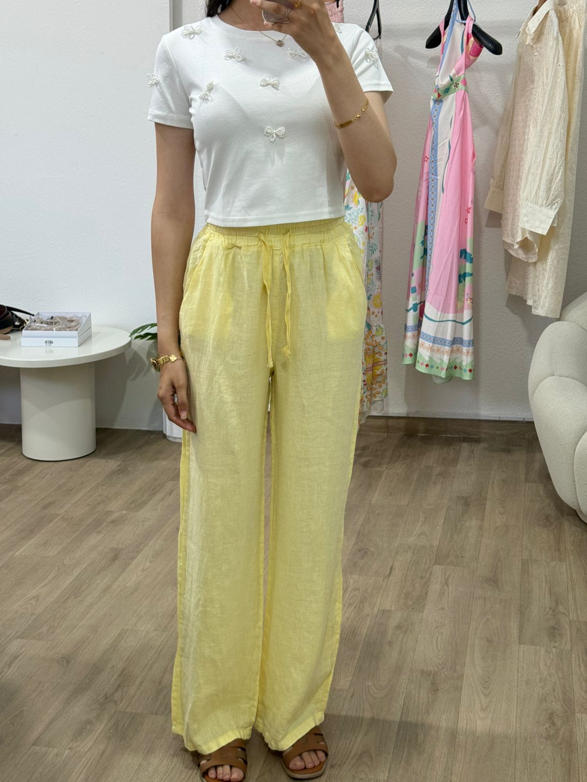 Pantalon Lin Évasion - Noah