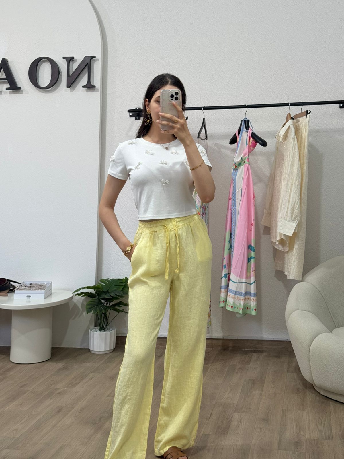 Pantalon Lin Évasion - Noah