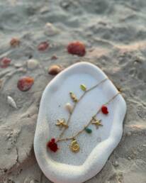 Collier Corail & Rires - Noah