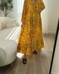 Robe Tourbillon d'Or - Robes - Noah