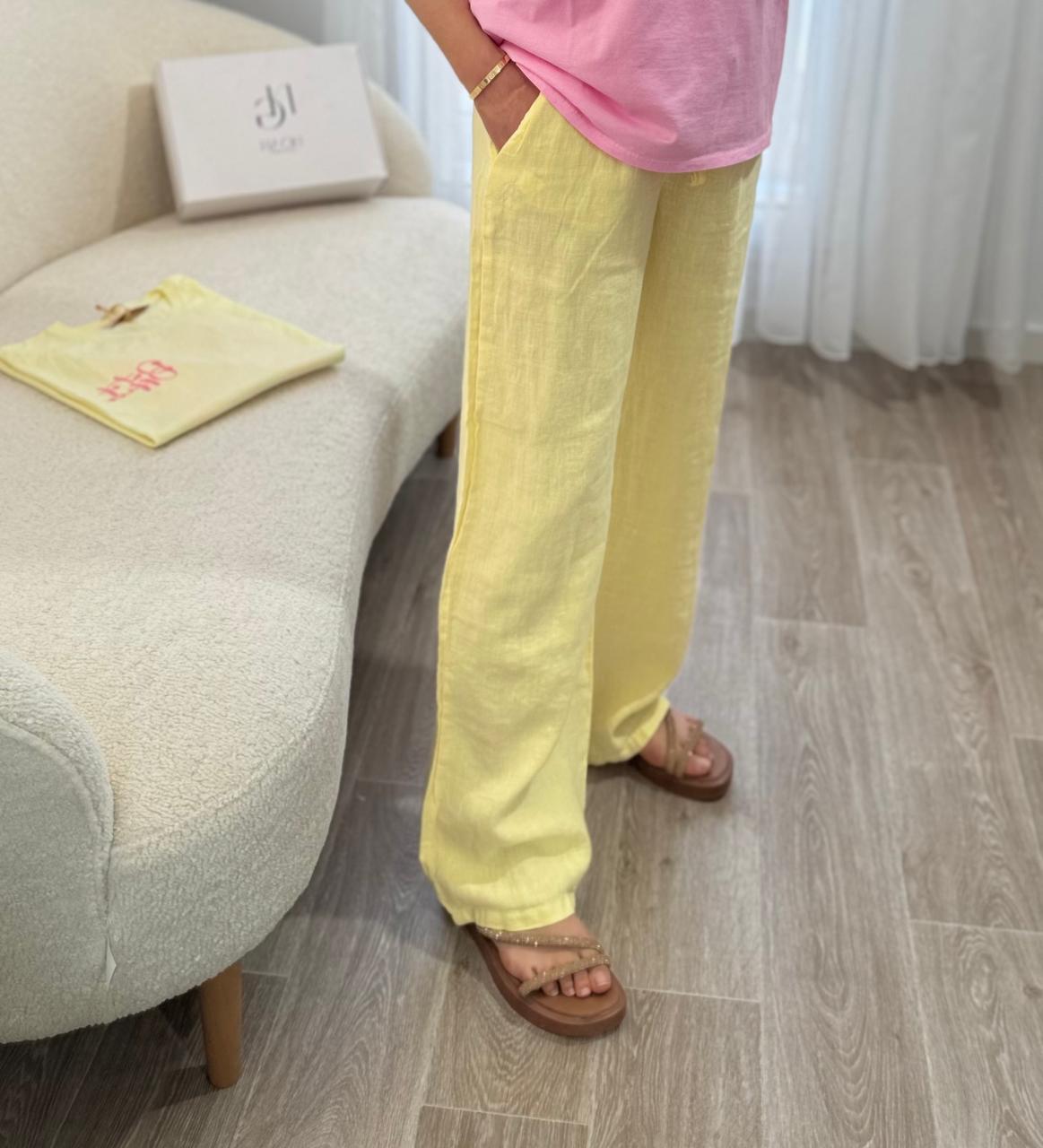 Pantalon Lin Évasion - Noah