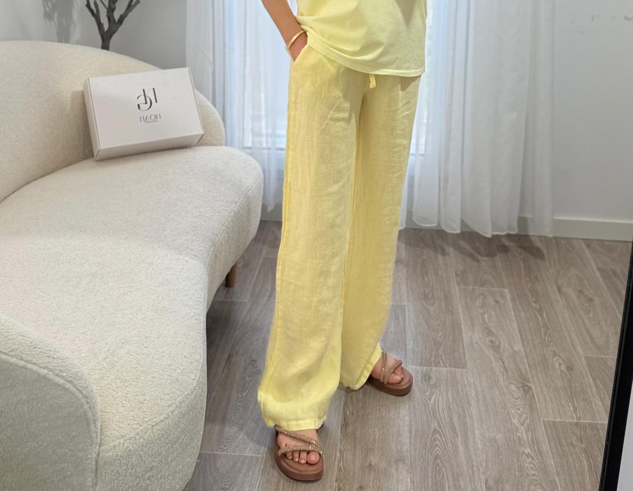 Pantalon Lin Évasion - Noah