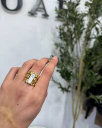 Bague Simplicité Dorée - Noah