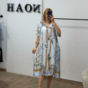 Robe Chemise Azur