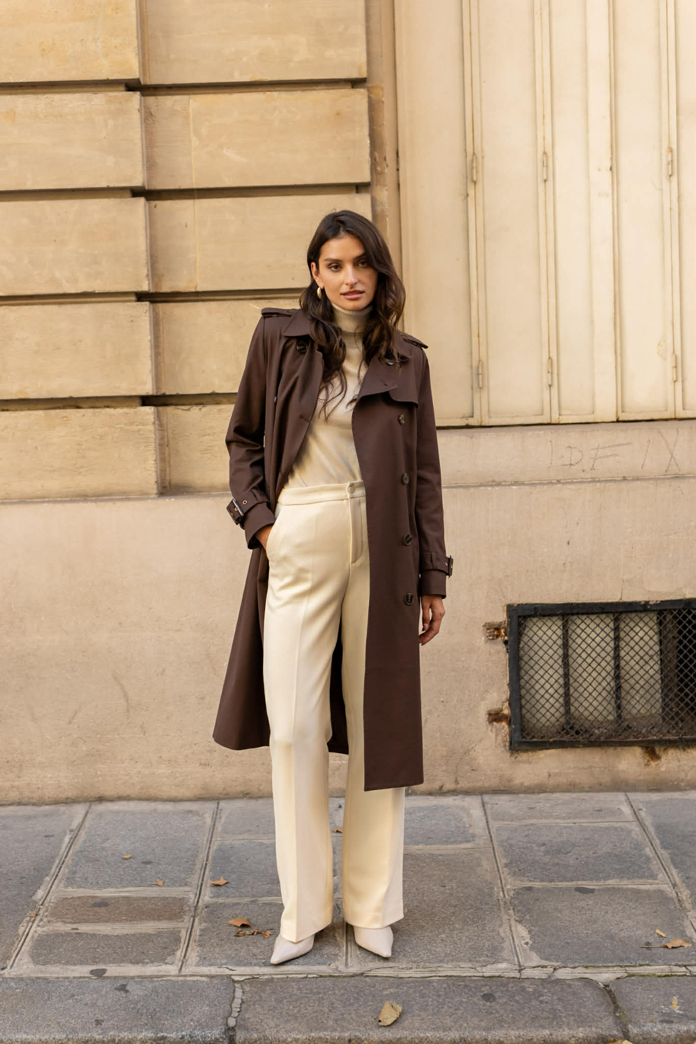 Trench Chocolat Premium - Noah