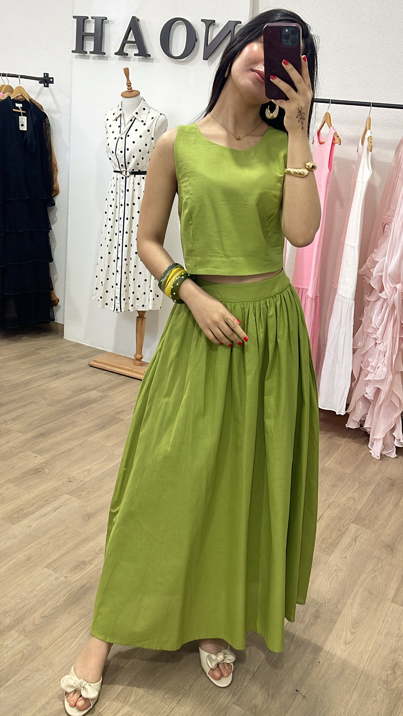 Ensemble Vert Olive – Image 2