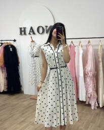 Robe Lina Pois Chic - Noah