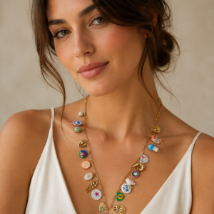 Collier Charms Bohème