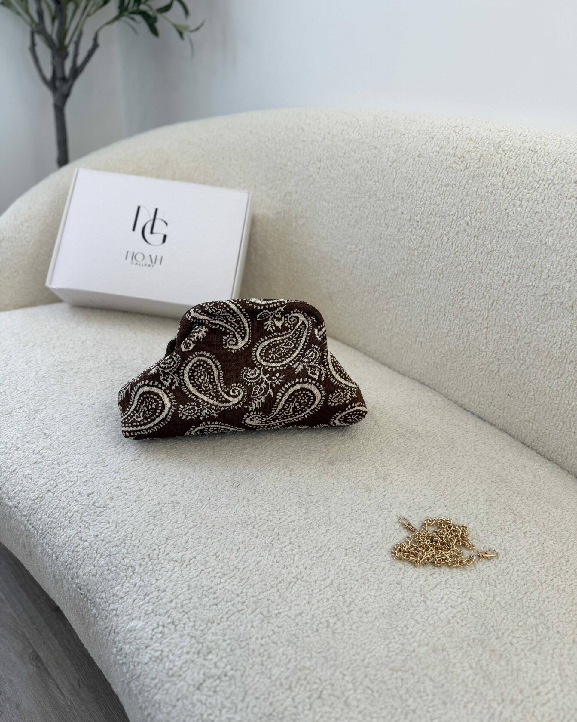 Pochette Bandana Chocolat - Noah