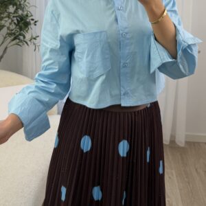 Chemise Ciel Cropped