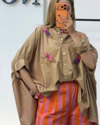 Chemise Plumes Bohème - Noah