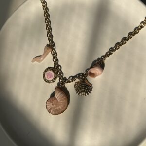 Collier Coquillage Rosé